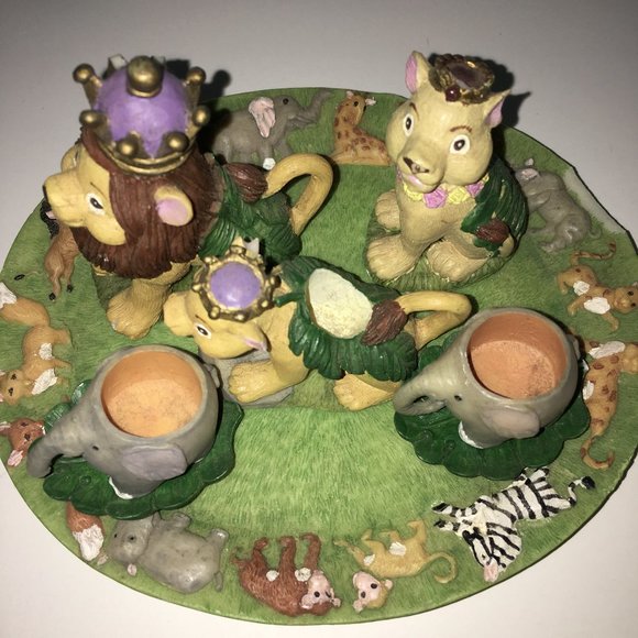 Accents | Miniature Tea Set Lion | Poshmark